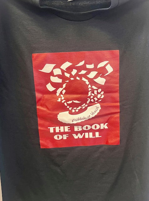 Book of Will t-shirt