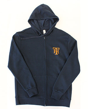 Navy Hoodie Zip-up